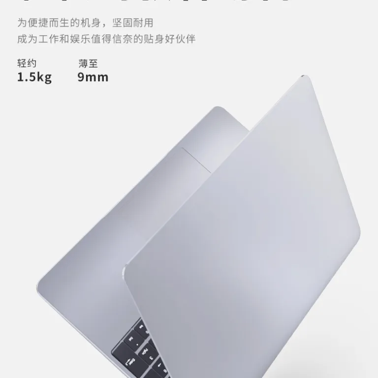 لپ‌تاپ 15.6 اینچی با صفحه‌نمایش بزرگ Core i9i7، طراحی باریک و سبک برای کارهای اداری، تماشای فیلم، بازی و وب‌گردی N5095