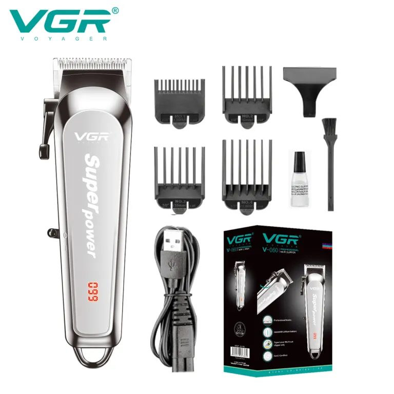 ماشین اصلاح موی حرفه‌ای سالنی VGR V-256 برای آرایشگران