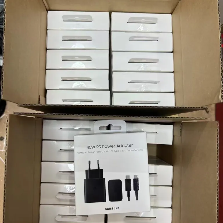 T4510 مناسب سامسونگ S22+S22Ultra شارژر موبایل تبلت پاوربانک لپ‌تاپ TYPE-C 45W