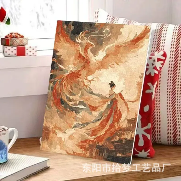 تابستان سگ خطی نقاشی رنگ‌روغن دیجیتال دستی رنگ‌آمیزی آرامش‌بخش ظاهر زیبا پذیرایی ضداسترس بساط فروش عمده