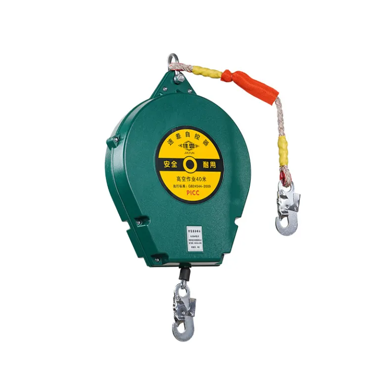 فروش مستقیم کارخانه، ضد سقوط دو قفله 5/10 متر 20 متر 30 متر، کنترل‌کننده خودکار دیفرانسیل سرعت، ضد سقوط قفل خودکار کار در ارتفاع
