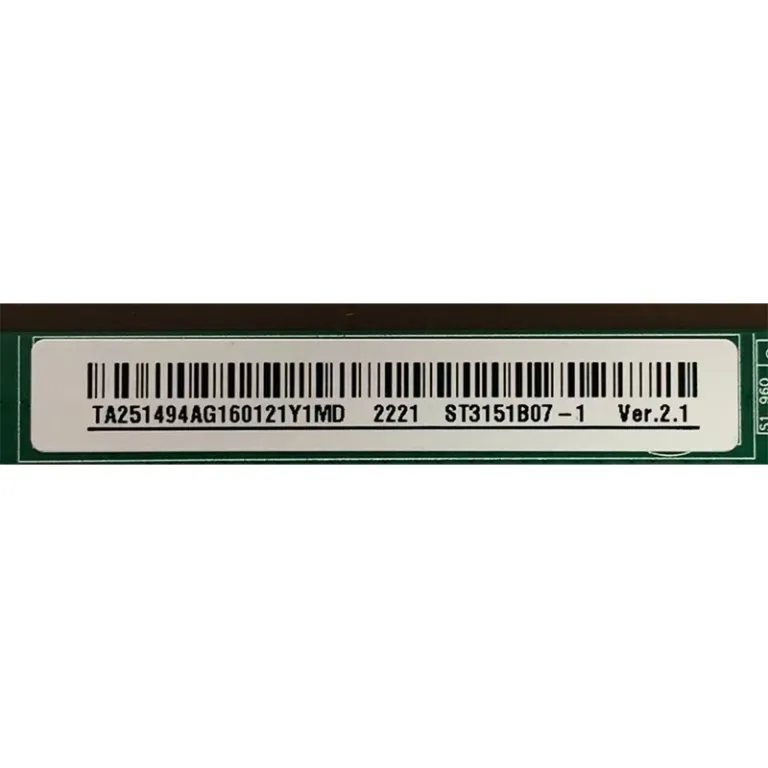 پنل LCD تلویزیون TCL Huaxing ST3151B07-1 شیشه خام 32 اینچ