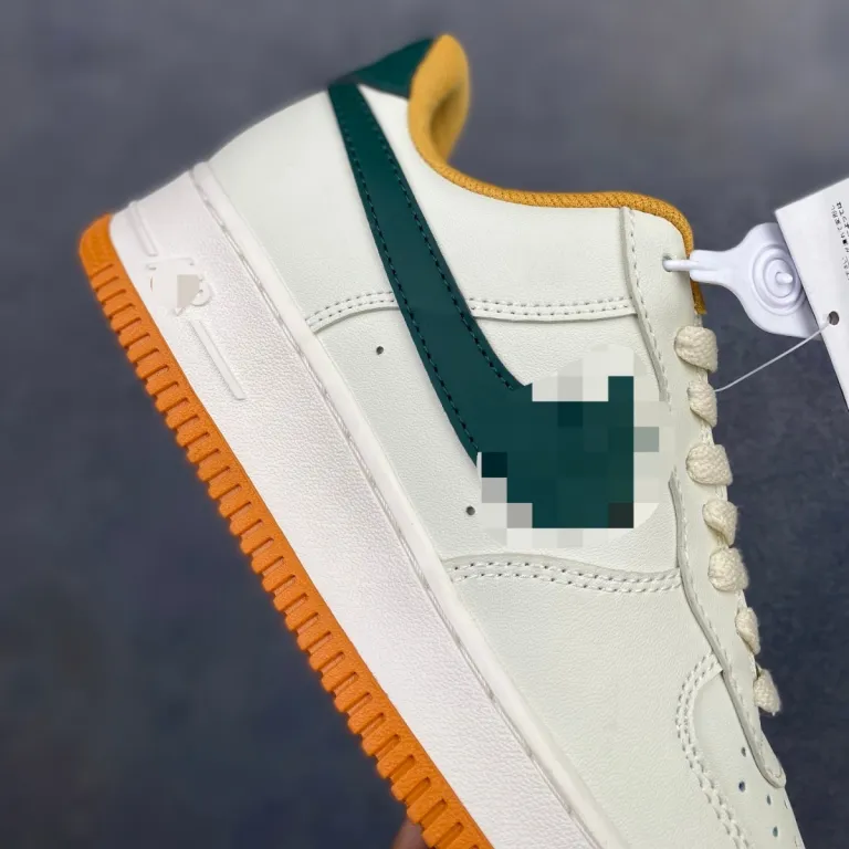 AF1‘07 کفش کتانی ساق کوتاه / کفش راحتی، دوخت لبه‌دار با جعبه اصلی و کفی هوا کامل