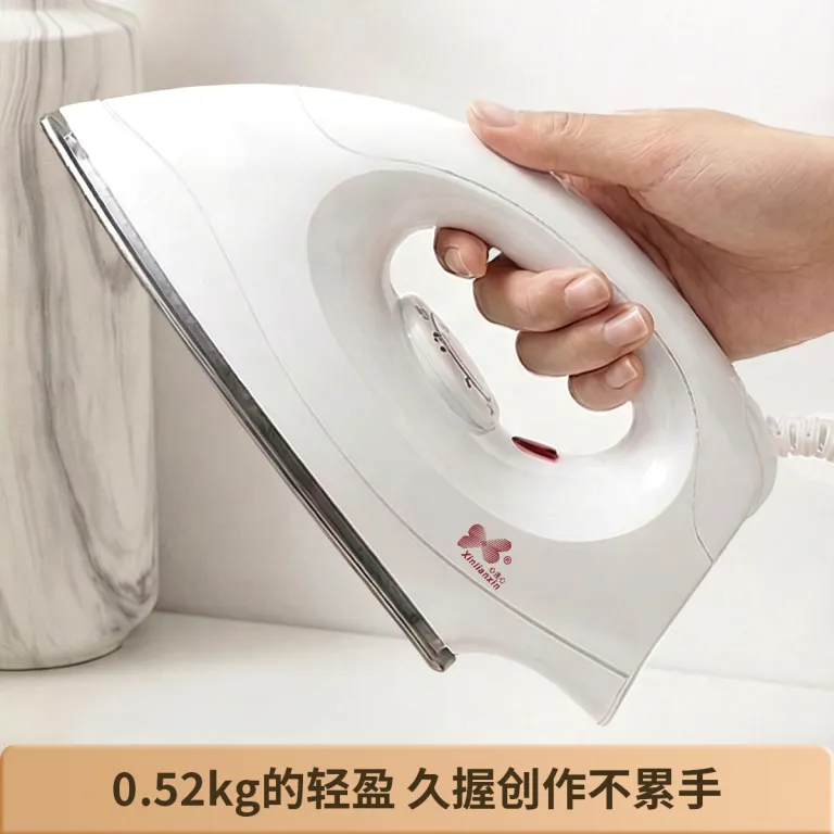 اتوی برقی بزرگ خانگی XINLIANXIN 1000W دستی با دمای قابل تنظیم، مناسب خوابگاه برای اتوکشی لباس