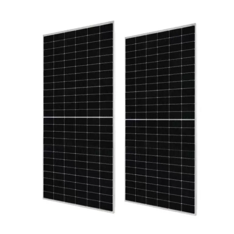 پنل تولید برق دوطرفه 720W پنل فتوولتائیک خورشیدی پنل دو شیشه مونوکریستال 620-670W700W710W پنل بزرگ با راندمان بالا