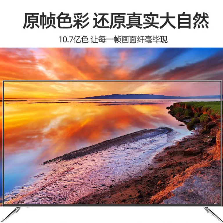 تلویزیون OLED بدون قاب تمامصفحه 55 اینچ 65 اینچ 75 اینچ 100 اینچ تلویزیون هوشمند LCD