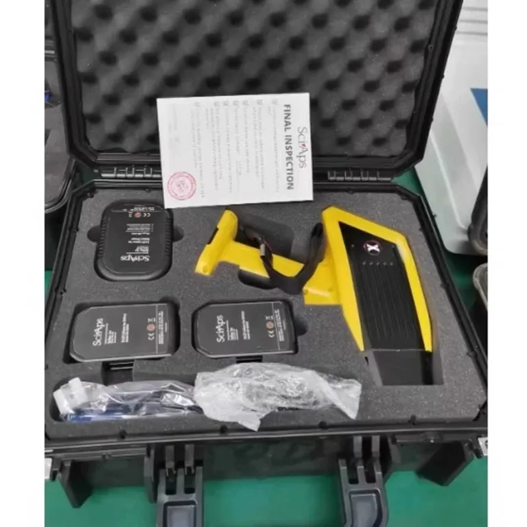 طیف‌سنج فلورسانس اشعه ایکس دستی XRF اصل آمریکایی SciAps برای آنالیز آلیاژ آلومینیوم و منیزیم