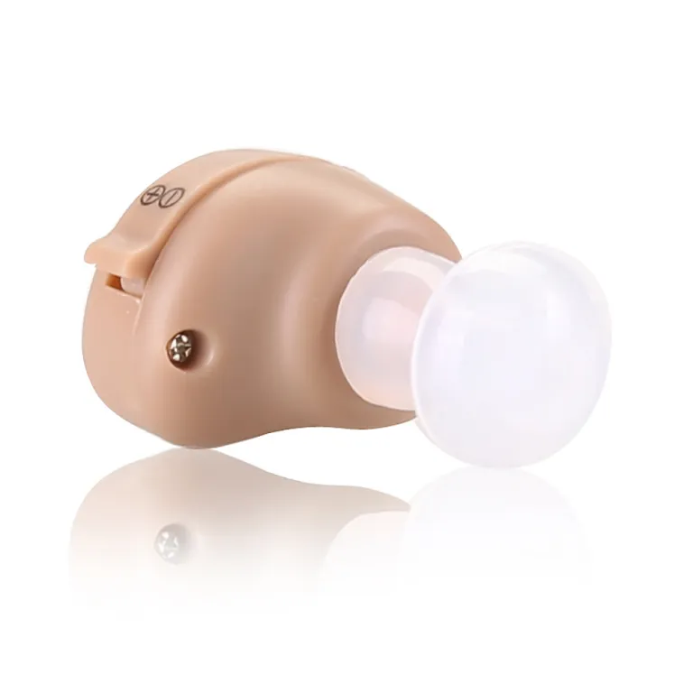 سمعک پرفروش برون‌مرزی AXONK-80Hearingaids تقویت‌کننده صدا نامرئی داخل گوشی پزشکی و خانگی