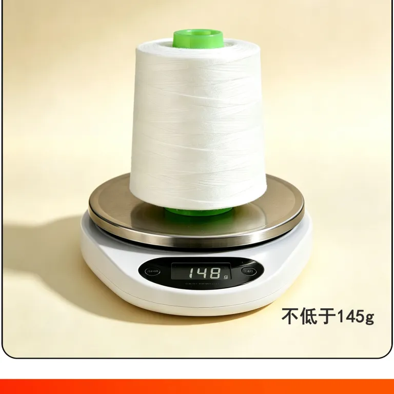 نخ خیاطی استاندارد 5000 یارد 40/2 نخ چرخ‌خیاطی نخ بافندگی نخ ماشین دوخت نخ سر دوز نخ قرقره عرضه مستقیم کارخانه