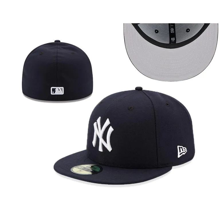 کلاه بیسبال MLB تیم نیویورک یانکیز و لس آنجلس داجرز، پرفروش بین‌المللی، کاملاً بسته، ورزشی در فضای باز، سایز استاندارد، لبه صاف