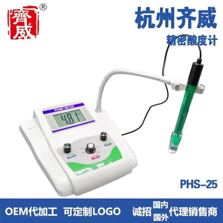 PH متر دقیق هانگژو چیوی PHS-25/25C با تنظیم پیچی