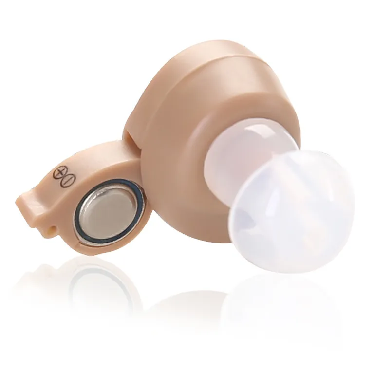 سمعک پرفروش برون‌مرزی AXONK-80Hearingaids تقویت‌کننده صدا نامرئی داخل گوشی پزشکی و خانگی