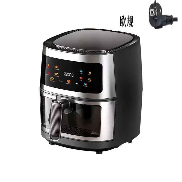 سرخ‌کن بدون روغن 8L چندکاره هوشمند با صفحه لمسی ظرفیت بزرگ airfryer دستگاه فر و سیب‌زمینی سرخ‌کن برقی