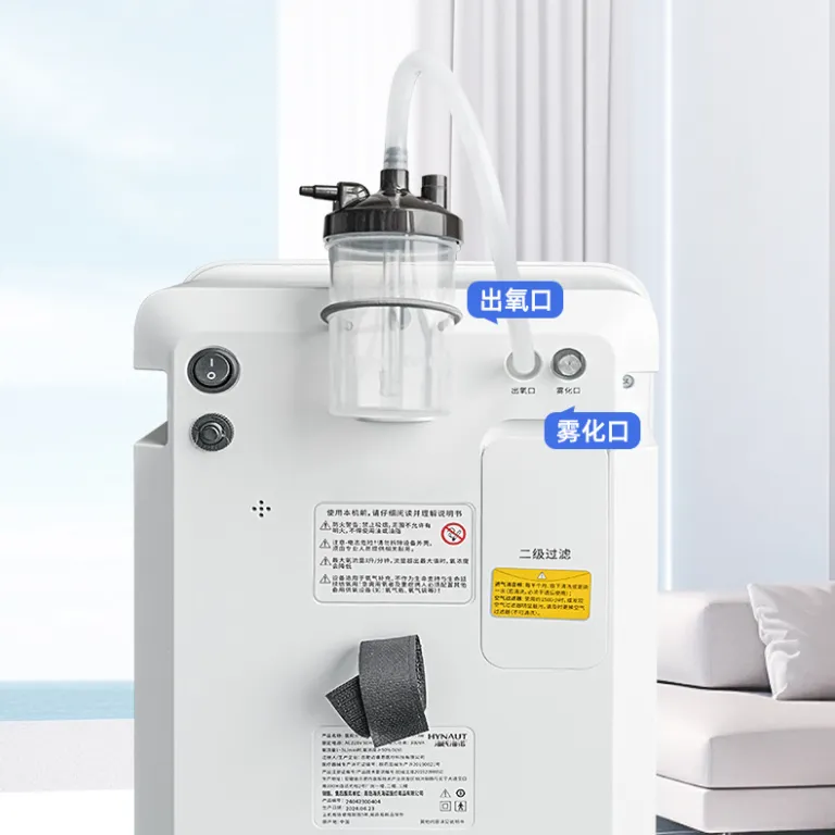 دستگاه اکسیژن‌ساز پزشکی هایشن هاینو 5L برای مصارف خانگی، سالمندان و زنان باردار با صدای کم و قابلیت نبولایزر