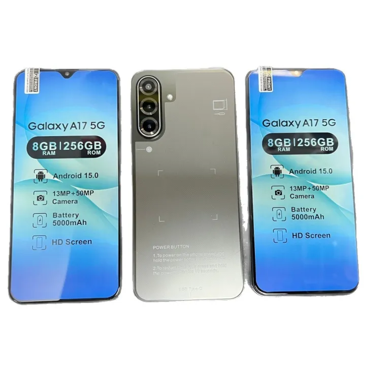 گوشی هوشمند Galaxy A17 5G 8G+256G 6.7 اینچی هوشمند اندرویدی برون‌مرزی 14 عمده