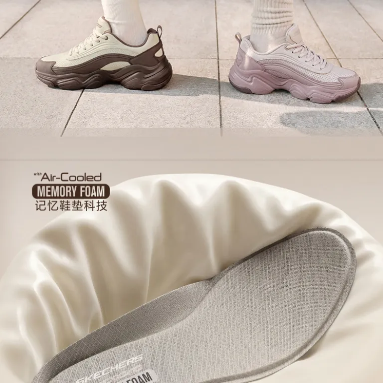 کفش مردانه اسکچرز با کفی حافظه‌دار 2026 مدل پدری اسپرت و راحتی سبک پاییزه