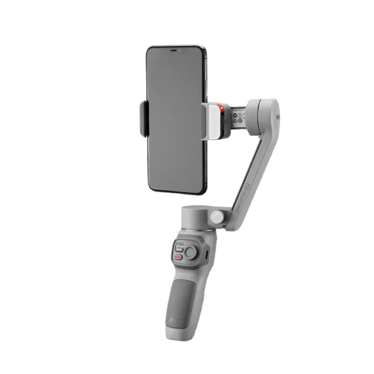 گیمبال دستی گوشی Zhiyun Smooth Q3 با لرزشگیر، مناسب ولاگ و فیلم‌برداری
