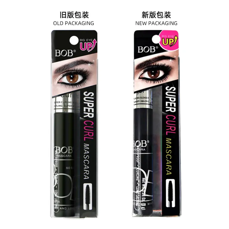ریمل بلندکننده bob ضدآب بدون پخش شدن پرپشت و فرکننده ماندگار طبیعی روزانه پایه ریمل