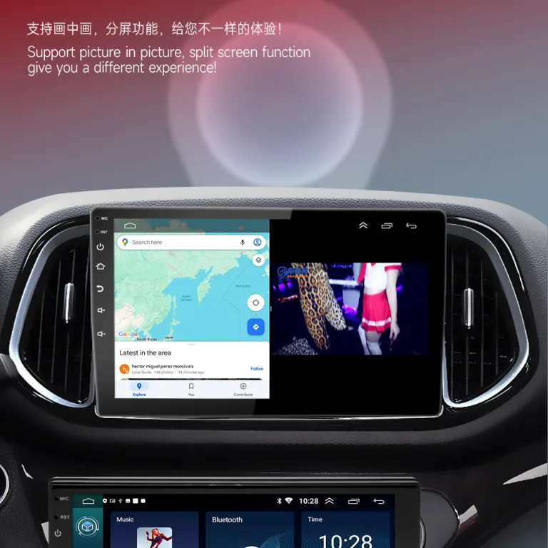 دستگاه یکپارچه اندروید 7/9/10 اینچی MP5 رادیو پخش‌کننده خودرو Carplay ناوبری خودرو