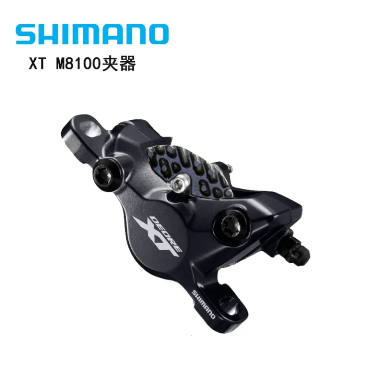 ترمز هیدرولیک SHIMANO XT M8100 M8120 مخصوص دوچرخه کوهستان، مجموعه اهرم ترمز و کالیپر