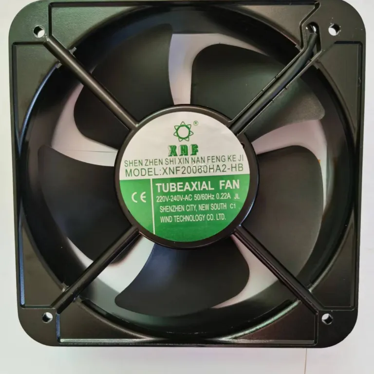 12038 فن خنک‌کننده صنعتی با بلبرینگ و سیم مسی 220v380V110v فن محوری DC برای لپ‌تاپ