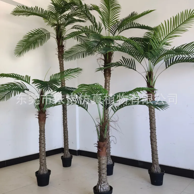 درخت نارگیل مصنوعی، درخت نخل بادبزنی، درخت پالم مصنوعی، درخت آرکا، عمده گیاهان سبز مصنوعی داخلی و خارجی