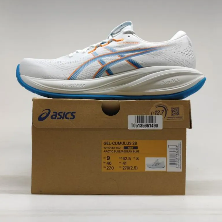 کفش دویدن مردانه ASICS GEL-CUMULUS 28 سبک، مقاوم و ضربه‌گیر