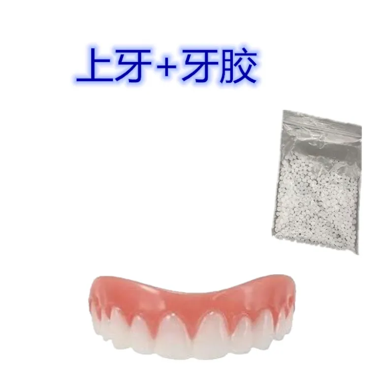 برچسب دندان مصنوعی instant smile نسل چهارم، قالب سیلیکونی شبیهسازیشده، روکش لبخند