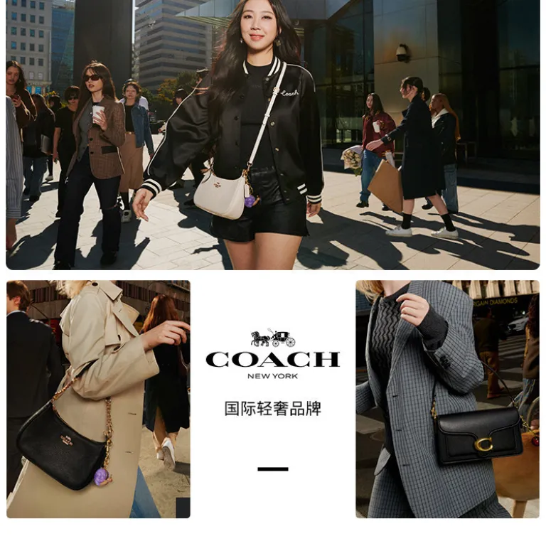 کیف دوشی کراس‌بادی سطلی COACH مدل MOLLIE 22 CBQ33