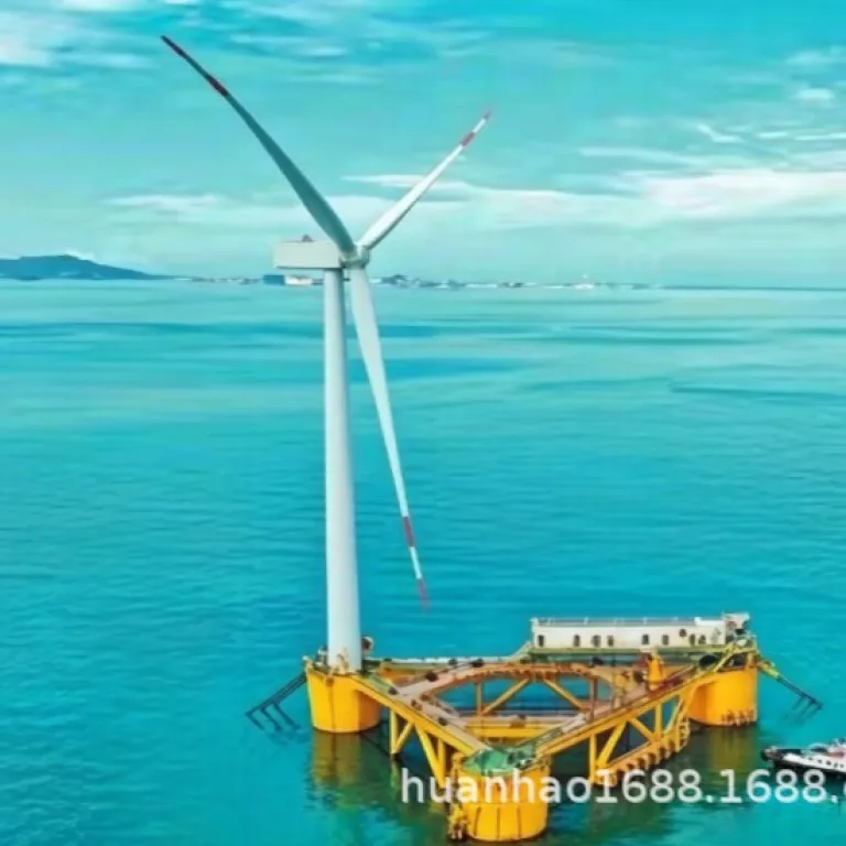 500KW واحد توربین بادی توزیع‌شده (درایو مستقیم آهنربای دائم، مبدل تمام توان، متصل به شبکه)