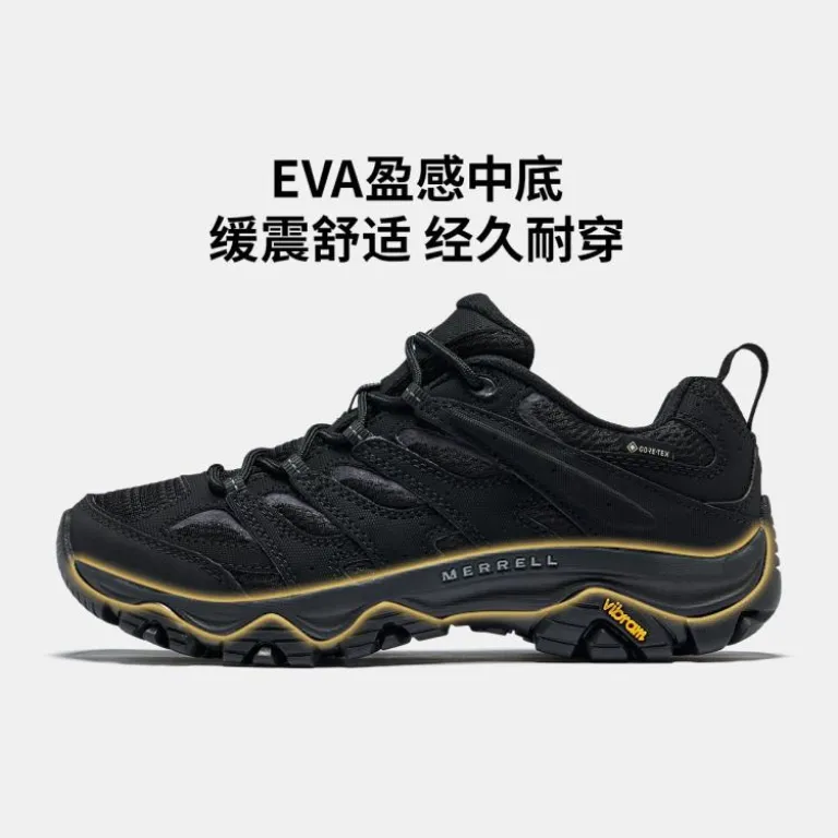 کفش پیاده‌روی ضدآب MERRELL MOAB 3 SYN GTX کوهنوردی با زیره عاج‌دار و مقاوم مدل پاییزه