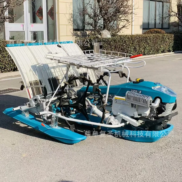 نشاکار برنج دستی با کارکرد آسان، سبک و بادوام در مدل‌های 4 و 6 ردیفه برای شالیزار و زمین گل‌آلود