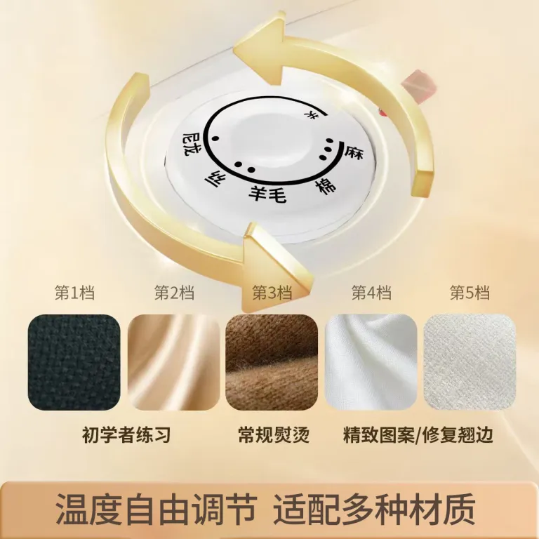 اتوی برقی بزرگ خانگی XINLIANXIN 1000W دستی با دمای قابل تنظیم، مناسب خوابگاه برای اتوکشی لباس