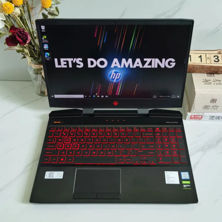 2لپ‌تاپ گیمینگ اچ‌پی اومن Shadow Elf 5 Shadow Elf 6I7 پردازنده هشت‌هسته‌ای رایزن OMEN