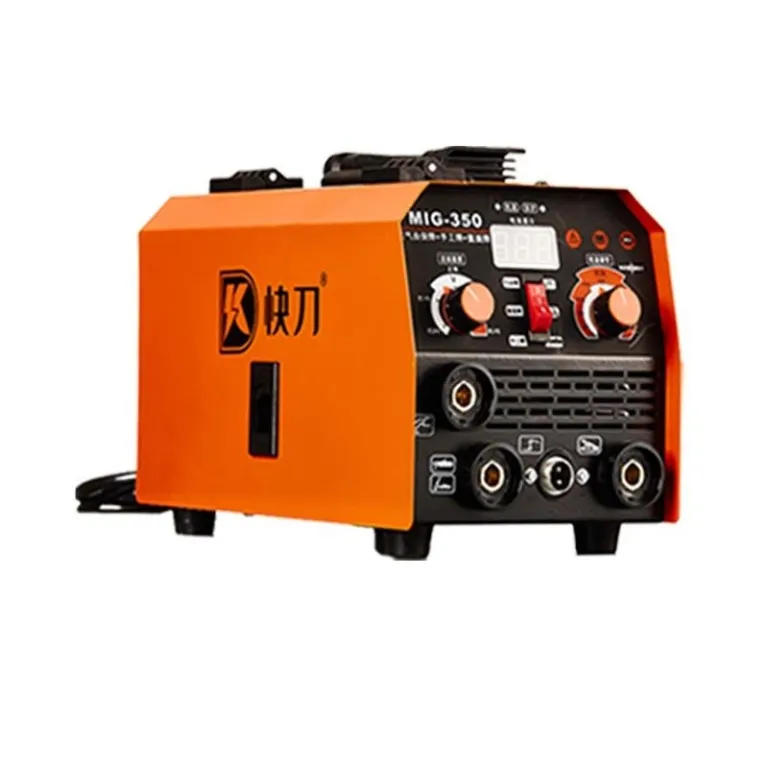 دستگاه جوش سه‌کاره بدون گاز 350 قوس الکتریکی و TIG یکپارچه 220v صنعتی کوچک خانگی