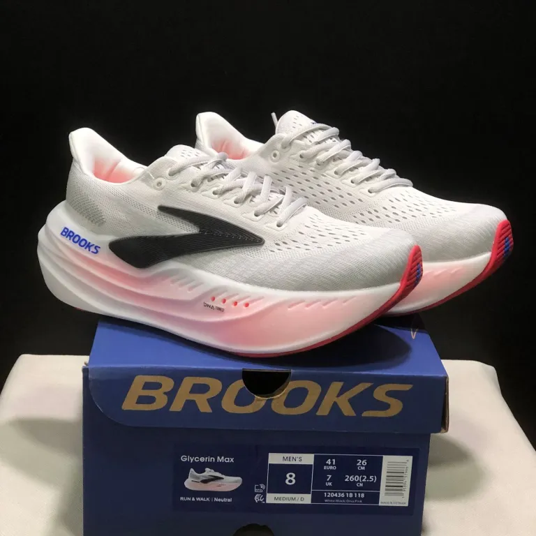 کفش ورزشی بروکس گلیسیرین مکس Brooks Glycerin Max ضربه‌گیر ضخیم مردانه و زنانه