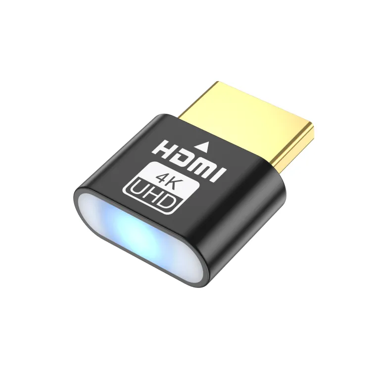 دستگاه مجازی HDMI قفل EDID شبیه‌ساز نمایشگر کارت گرافیک DP فریب‌دهنده پرفروش بین‌المللی برای استودیو و اتصال از راه دور