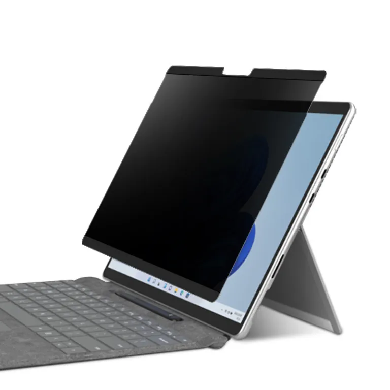 محافظ صفحه مغناطیسی ضد جاسوسی مناسب MacBook13 اینچ 14pro قابل جدا شدن وضوح بالا ضد انعکاس عمده کارخانه منبع کراس بوردر
