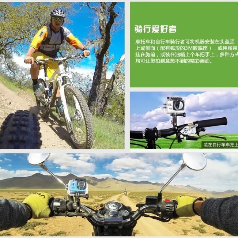 دوربین ورزشی ضدآب و لرزشگیر D600 موجود در انبار برای فروش عمده، مناسب غواصی، دوچرخه‌سواری و فیلم‌برداری زیر آب، فروش مستقیم کارخانه