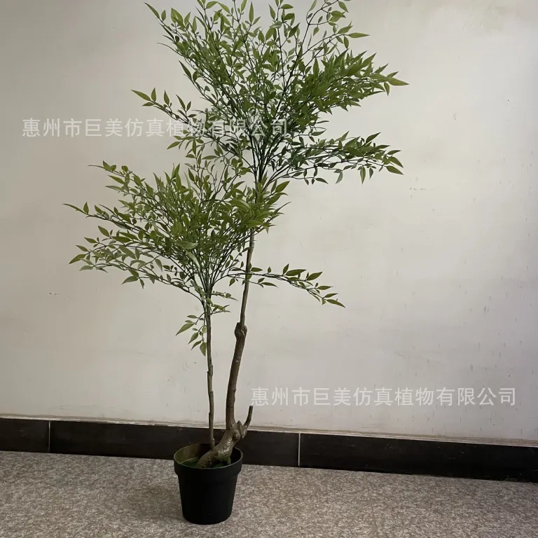 ترکیب گیاهان مصنوعی بزرگ، درخت مصنوعی گلدانی، درخت مصنوعی برای دکوراسیون داخلی و خارجی، درخت موز، نخل شامادورا، عمده فروشی