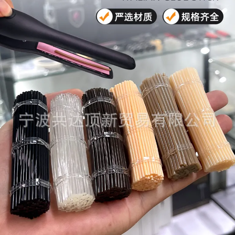 چسب کراتین ذوب گرم وارداتی ایتالیا، میله چسب مینی اتصال مو keratin glue stick