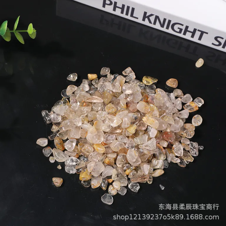 عمده سنگ خرده کریستال تزئین آکواریوم و گلدان سنگ معطر پخش عطر ذرات نامنظم صنایع دستی