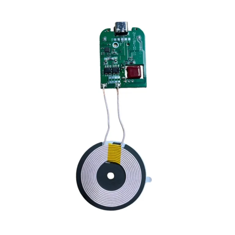 15W ماژول فرستنده شارژ بی‌سیم پرقدرت با شارژ سریع، برد مدار PCB، پد ماوس، طرح عمومی Qi مخصوص تولیدکننده