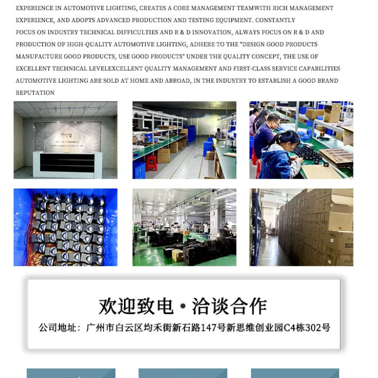 فانکای 1.6 اینچ ماژول لنز LED دو پرتاب مستقیم چراغ بزرگ خودرو موتورسیکلت نورافکن بیضی نور بالا عمومی