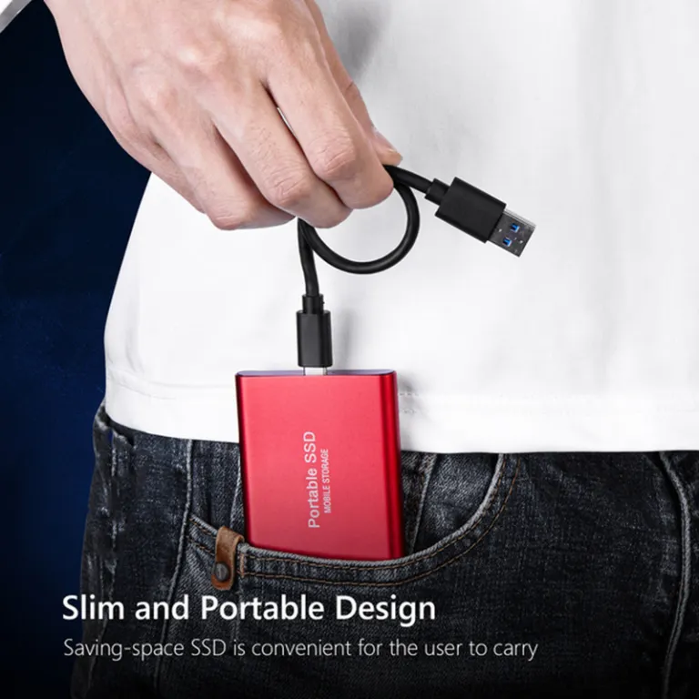 26 هارد SSD قابل حمل برون‌مرزی 16TB8TB4TB2TB1T هارد SSD فوق‌باریک پرسرعت با ظرفیت بالا