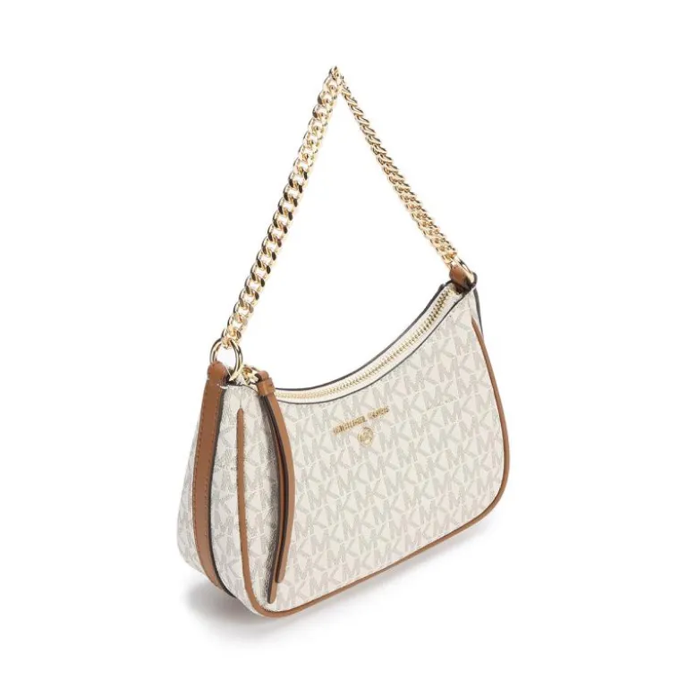 کیف دوشی مایکل کورس Jet Set Charm طرح دار کلاسیک سایز کوچک