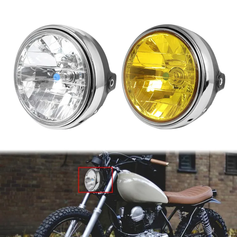 چراغ جلو گرد کریستالی موتورسیکلت خیابانی CB400/500/1300VTR250