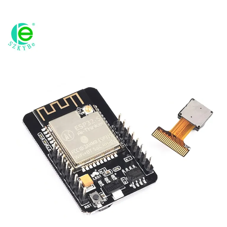 برد توسعه ESP32-CAM ماژول وای‌فای و بلوتوث ESP32 مبدل پورت سریال مناسب برای دوربین OV2640/5640