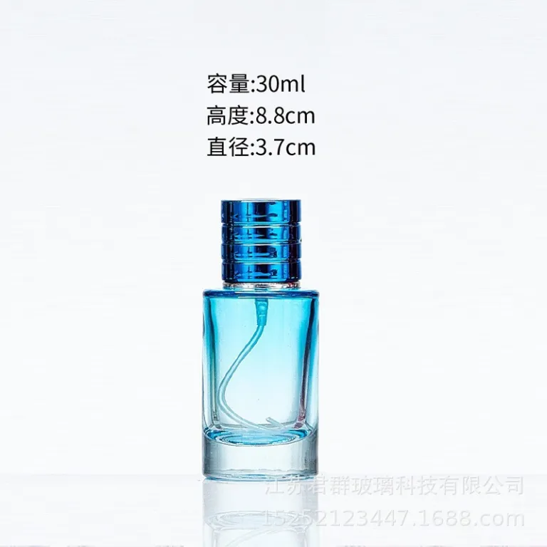 عمده موجودی آماده اسپری قابل حمل 20ml-100ml بطری تقسیم‌کننده عطر بطری عطر بطری اسپری مسافرتی بطری شیشه‌ای