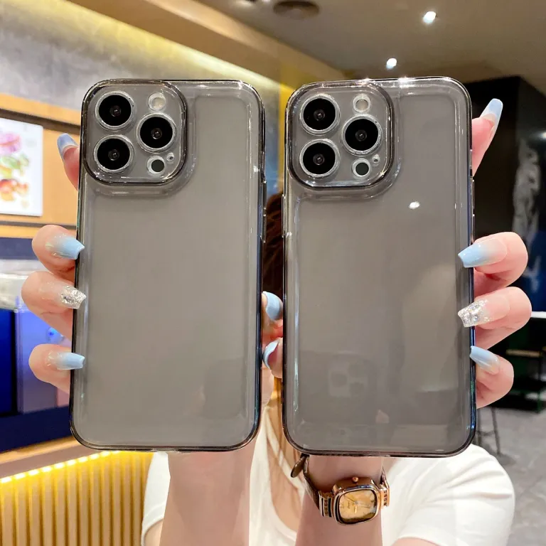 قاب شفاف گوشی اپل 17promax ضد سقوط iphone16tpu با پوشش کامل فضایی 15 13